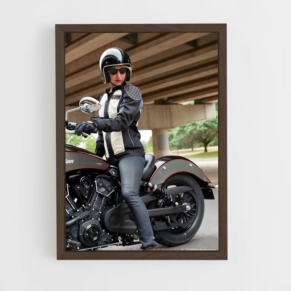 Poster Ride avec Passion – affiche Indian Motorcycle (vue 5)